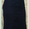 Női elegáns szoknya, sötétkék taskatar-hu 2